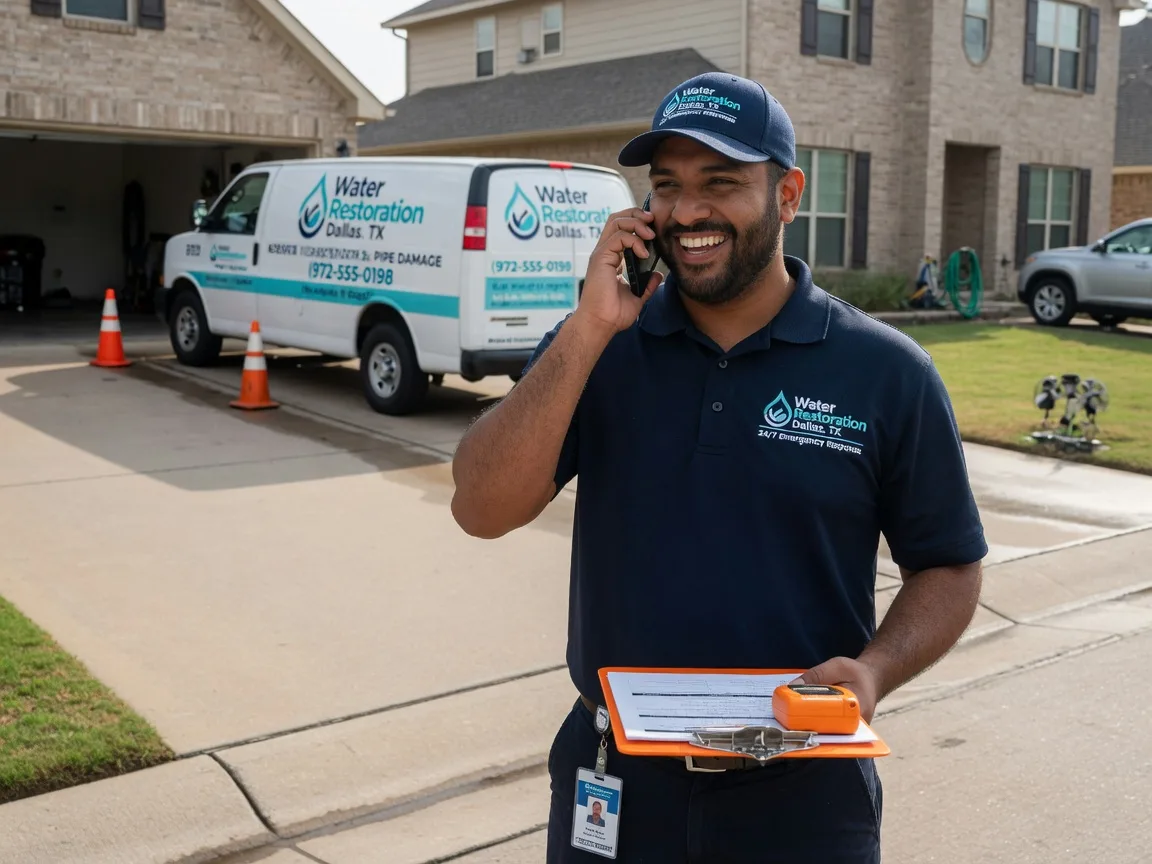 Burst Pipe Water Cleanup in Stafford, KS